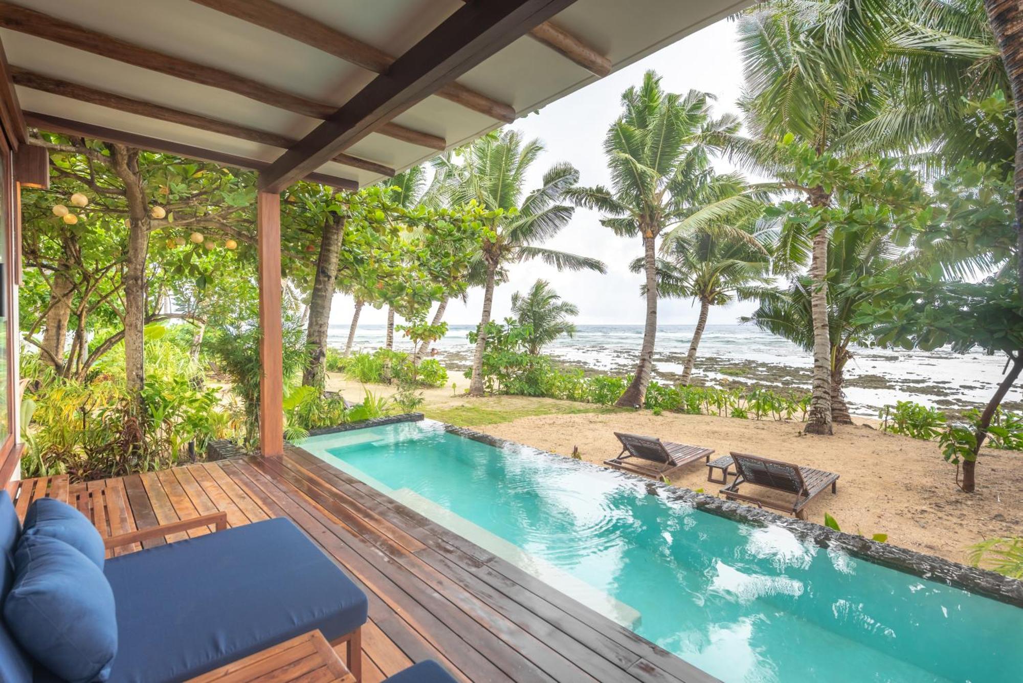 L'Osteria Luxe Beachfront B&B General Luna  Eksteriør bilde